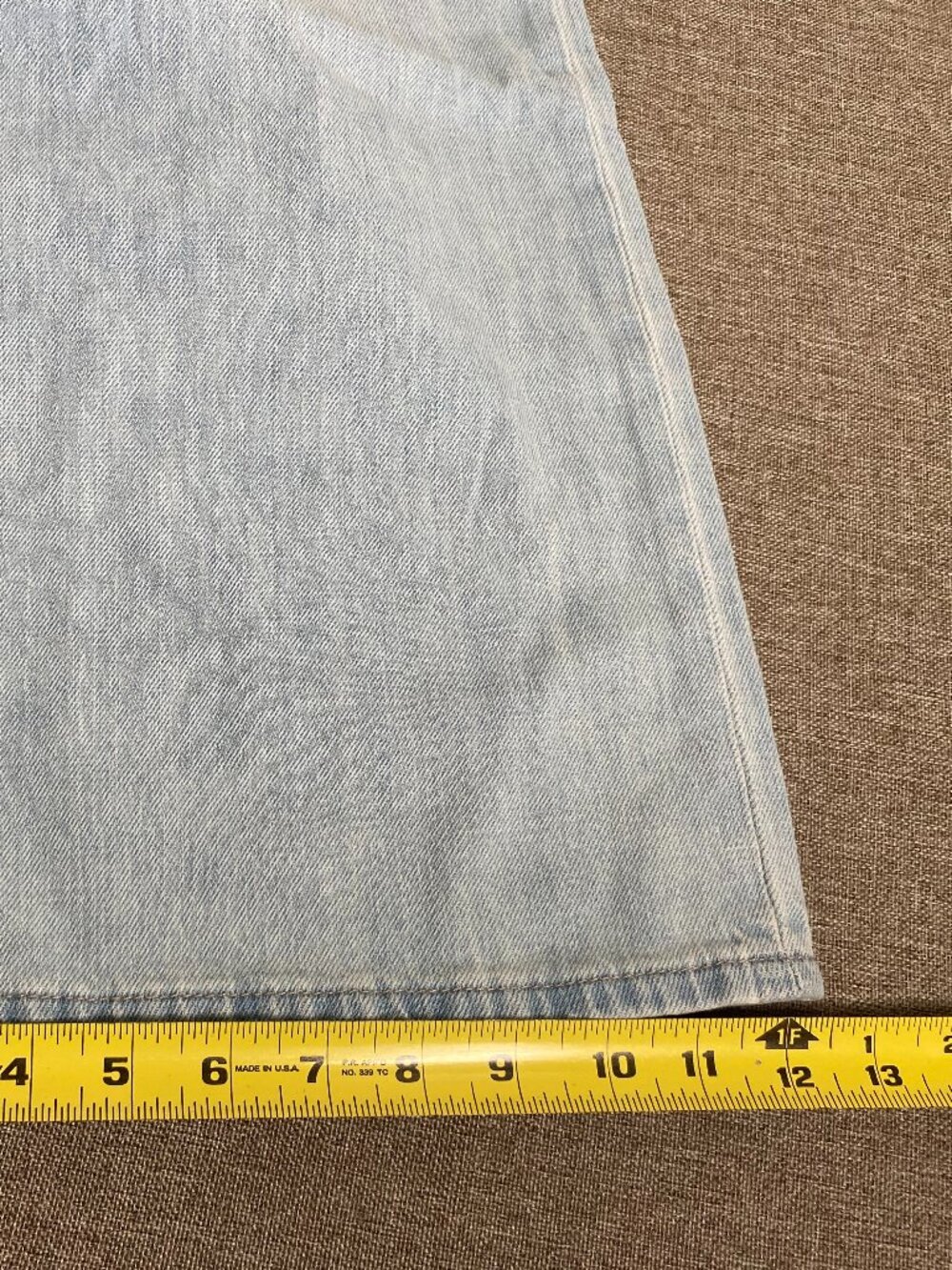 Levi's Premium XL Straight Wide Leg Jeans Women's 29 Blue Lightweight Linen NWT - Picture 15 of 16